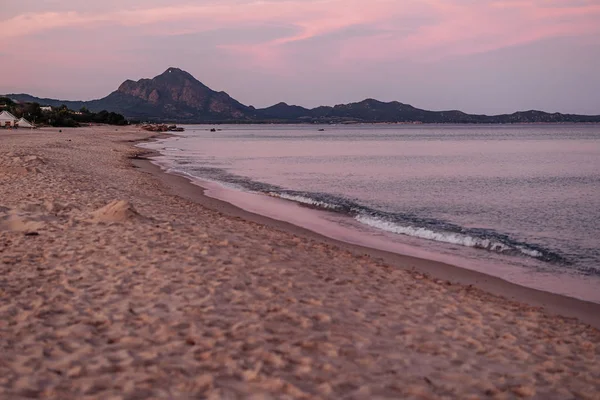 MURAVERA SARDEGNA / OTTOBRE 2019: La bellissima spiaggia di sabbia di Co — Foto Stock