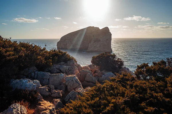 La meravigliosa riserva naturale di Capo Caccia a nord di Sar — Foto Stock