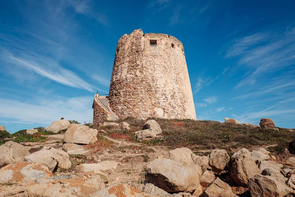 La meravigliosa spiaggia di Torre di Bari in Ogliastra, Sardegna — Foto Stock