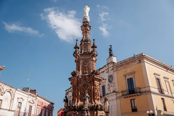 Lecce vilayetindeki Nardo kasabasında harika bir mimari. — Stok fotoğraf