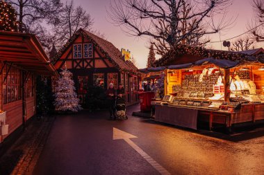 Lüksemburg Şehri / Aralık 2019: Noel Zamanı Kutlanıyor 