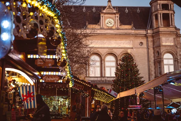 CIUDAD DE LUXEMBURGO / DICIEMBRE 2019: Celebrando la Navidad — Foto de Stock