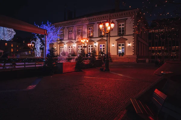 CIUDAD DE LUXEMBURGO / DICIEMBRE 2019: Celebrando la Navidad — Foto de Stock