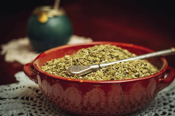 Yerba Mate, the traditional tea from Argentina — 스톡 사진