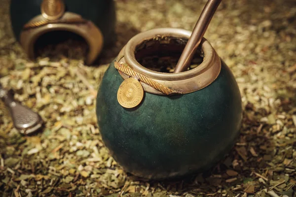 Yerba Mate, il tè tradizionale argentino — Foto Stock