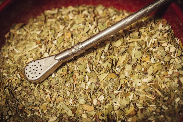 Yerba Mate, det traditionella teet från Argentina — Stockfoto