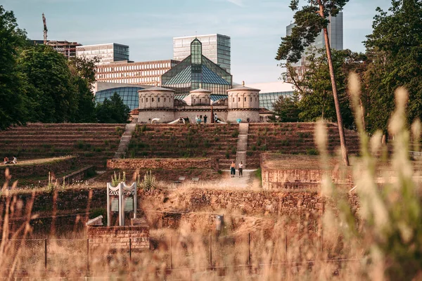 Luxemburg Július 2019 Drei Echelen Történelmi Erődítmény — Stock Fotó