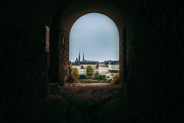 Luxemburg Juli 2019 Prachtig Uitzicht Oude Stad — Stockfoto