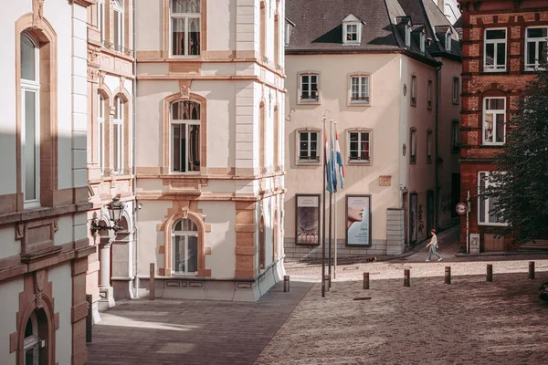 Luxemburgo Ciudad Julio 2019 Arquitectura Histórica Centro Ciudad —  Fotos de Stock