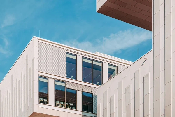 Luxembourg City July 2019 Modern Architecture Vauban College — Stock Photo, Image