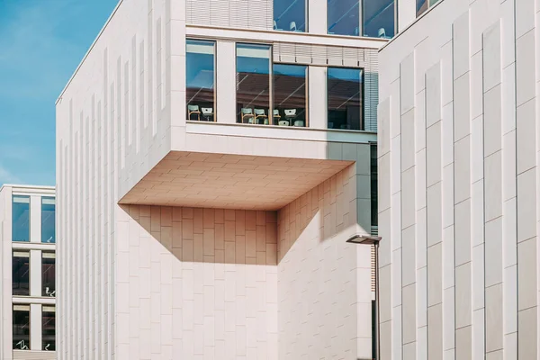 Luxembourg City July 2019 Modern Architecture Vauban College — Stock Photo, Image