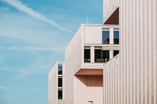 Luxembourg City Juillet 2019 Architecture Moderne Collège Vauban — Photo