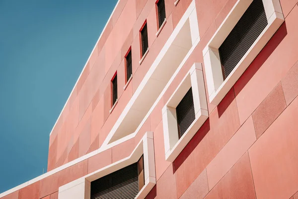 Luxemburg Stadt Juli 2019 Die Neue Stadtbibliothek Mit Moderner Architektur — Stockfoto