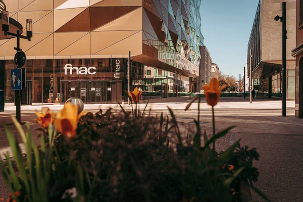 Luxemburg Stad April 2020 Tomt Centrum Tider Coronavirus Globala Nödsituation — Stockfoto