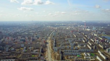 Moskova havadan görünümü