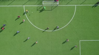 Futbol Stadyumu havadan görünümü