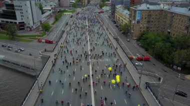 Moskova döngüsü geçit havadan görünümü