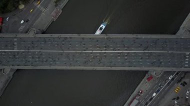 Moskova döngüsü geçit havadan görünümü