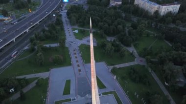Uzay hava görünümünü fatihler anıt