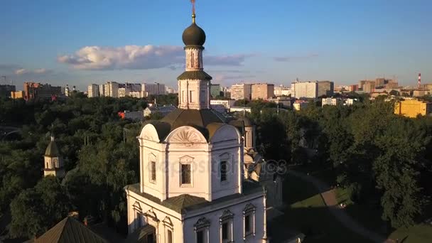 Panorama Arround Iglesia Ortodoxa Rusa — Vídeo de stock