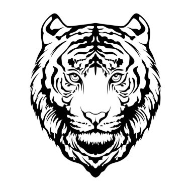 dövme şeklinde kaplan