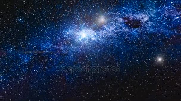 Milky Way in Antarctica — Stock Video