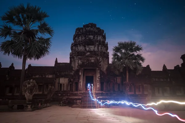 Angkor Wat Temple Camboya. Arquitectura antigua —  Fotos de Stock