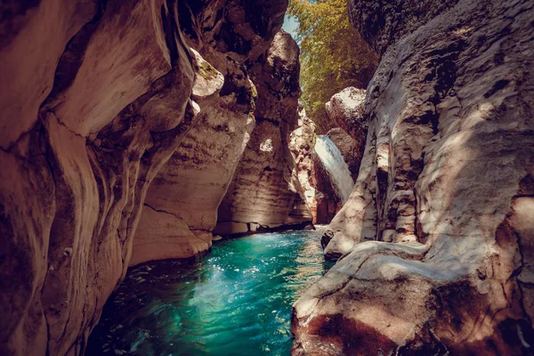 Cañón Martvili en Georgia. Naturaleza paisaje —  Fotos de Stock