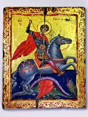  Simge Saint George Victorious ejderha öldürmek 