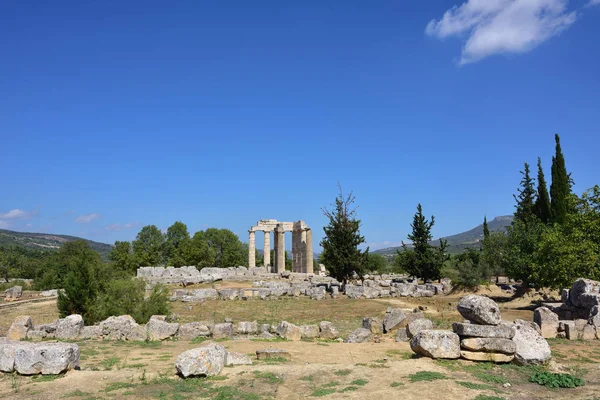 Templo de Zeus en Nemea, Grecia — Foto de Stock