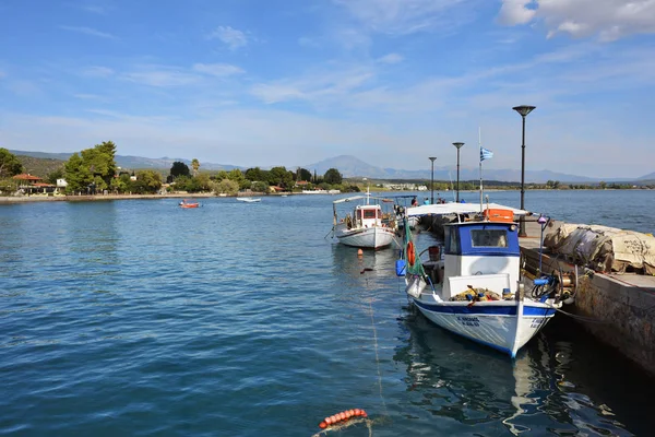 Pequenos barcos de pesca, Grécia — Fotografia de Stock