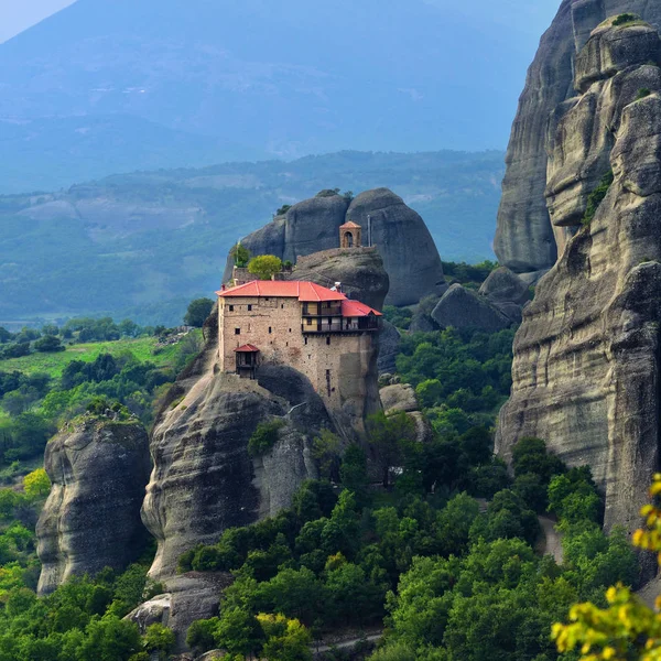 聖ニコラオス Anapafsas、ギリシャ、メテオラの修道院 — ストック写真