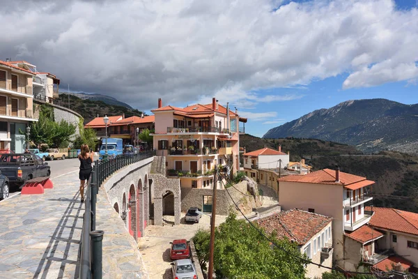 Village d'Arachova en Grèce — Photo