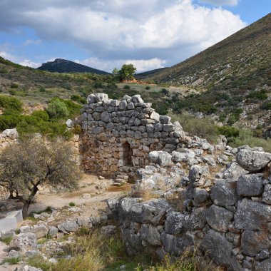 Arkeolojik Mycenae ve Tiryns, Yunanistan 