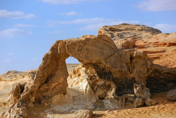 Deserto di cristallo, Sahara, Egitto — Foto Stock