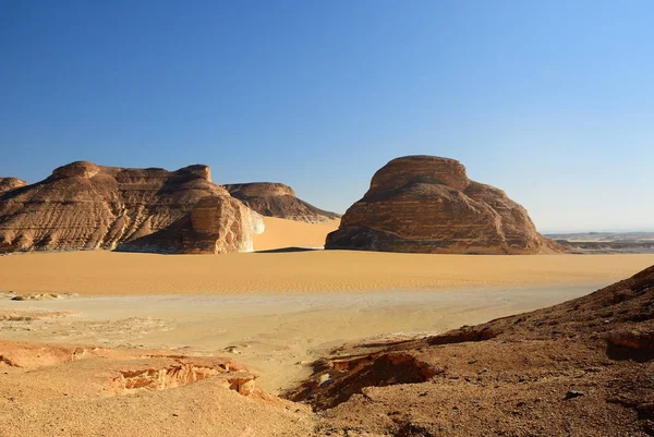 Sahara desert, Akabat, Egypt — Stock Photo, Image