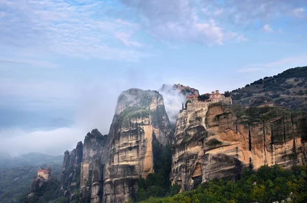 Meteora manzara. Yunanistan