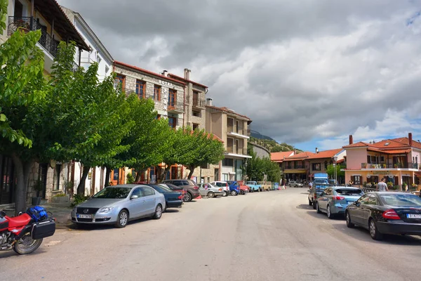 Pueblo de Arachova en Grecia —  Fotos de Stock