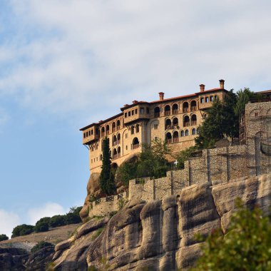 Meteora manastırları. Yunanistan