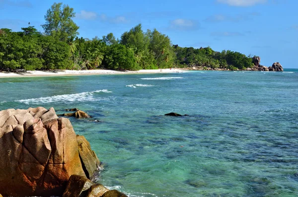 Seychelle-szigeteki, La Digue — Stock Fotó