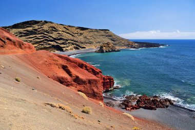 El Golfo bay, Western Lanzarote, Spain