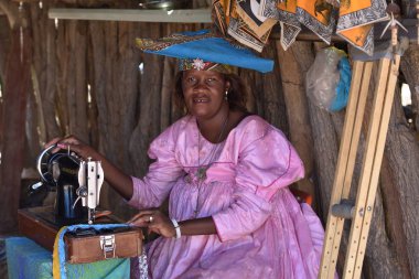 Herero kadın, Namibya