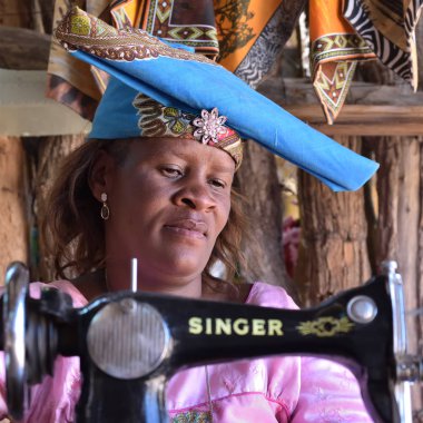 Herero kadın Namibya