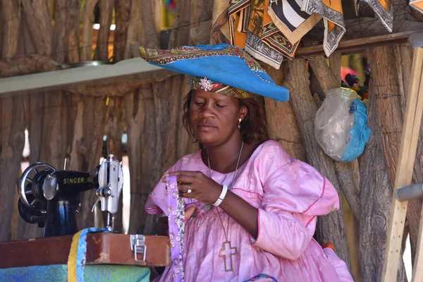 ヘレロ女性ナミビア — ストック写真