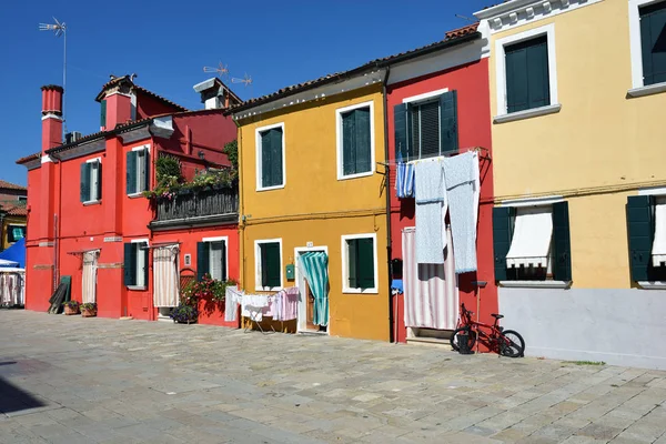 Burano island, italien — Stockfoto