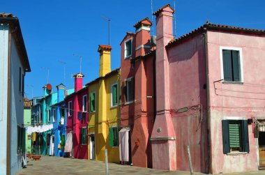Burano Adası, Venedik, İtalya