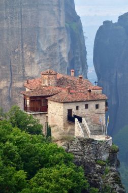 Manastır Roussanov, Meteora, Yunanistan