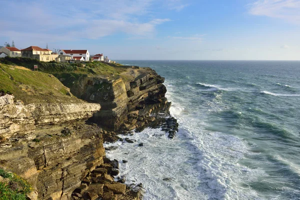 Azenhas do Mar village, Sintra, Lisbon, Portugal — 图库照片