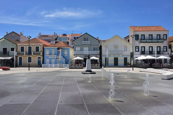 Costa Nova, Beira Litoral, Portogallo, Europa — Foto Stock