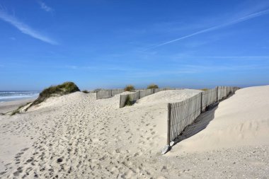 Atlantik Okyanusu, Costa Nova beach Aveiro, Portekiz